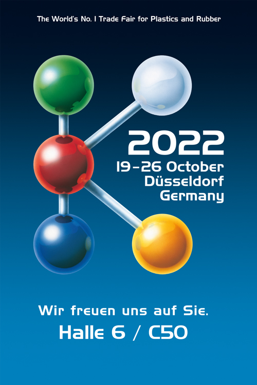 Logo für die Messe K2022 in Düsseldorf